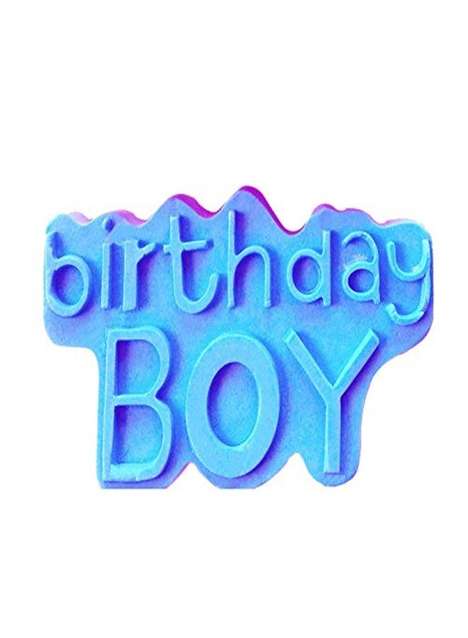 Futaba 3D Happy Birthday Boy Shape Mold - Image 3
